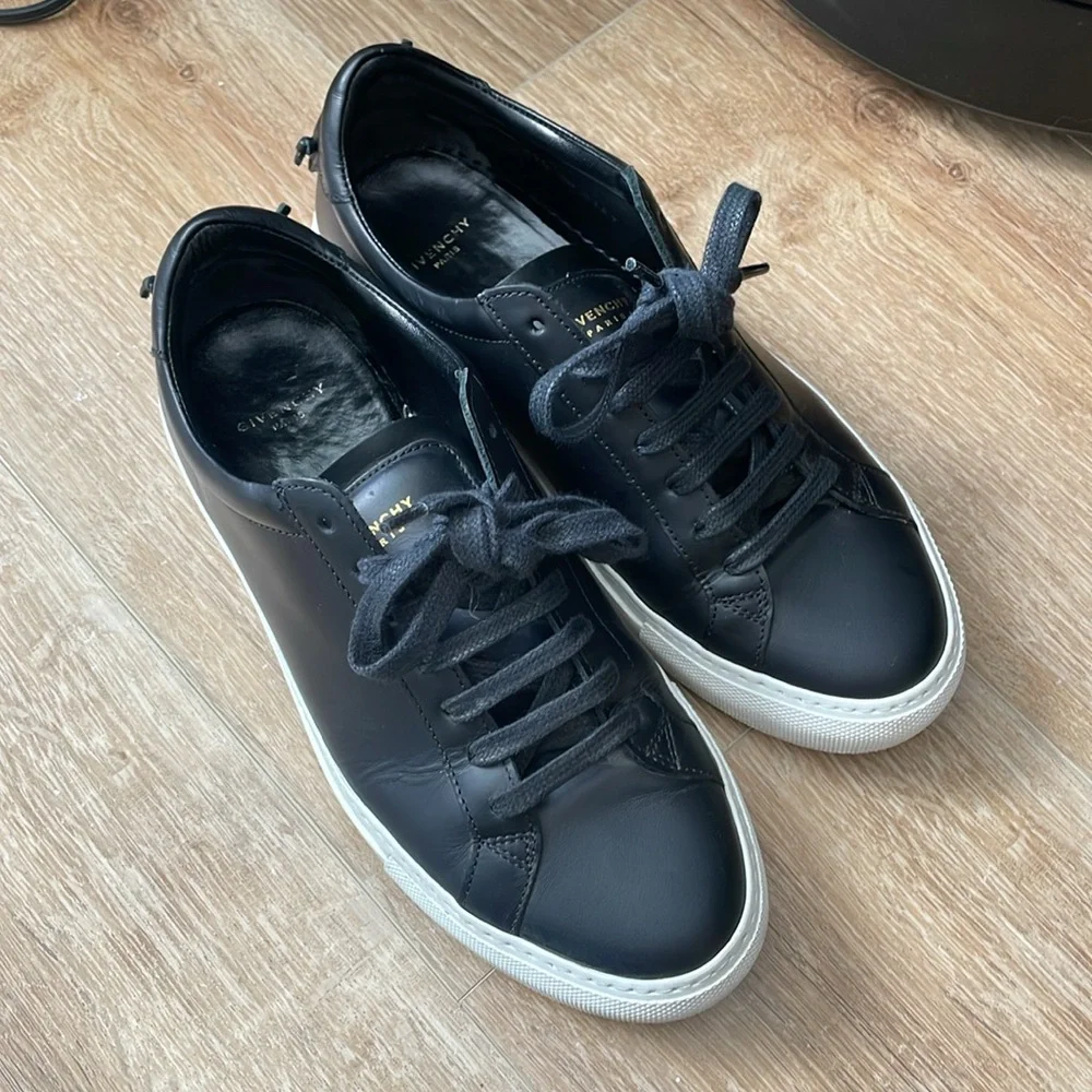 Black Givenchy Urban Street Sneakers Size 37.5